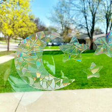 Load image into Gallery viewer, Moon & Stars Suncatcher Set