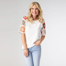 Load image into Gallery viewer, Jordan Colorful Crochet Top