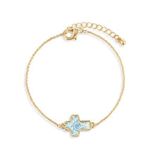 Load image into Gallery viewer, Artful Cross Bracelet