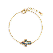 Load image into Gallery viewer, Artful Cross Bracelet