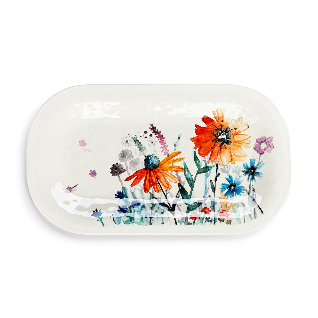 Meadow Flowers Medium Platter