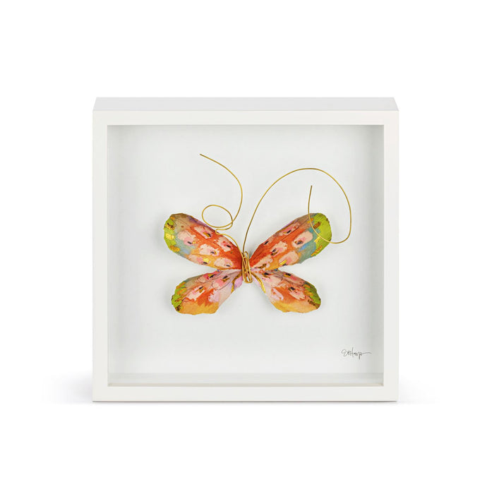 Orange Multi Butterfly Wall Art 10