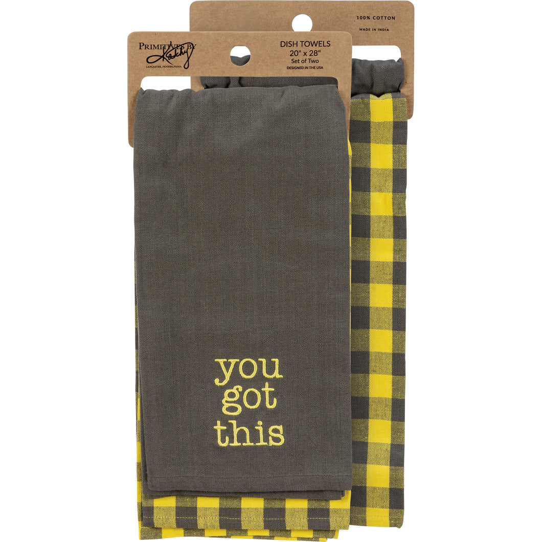 You Got This Kitchen Towel Set