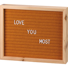 Load image into Gallery viewer, Letter Board - Brown