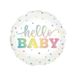 Hello Baby Pastel Balloon