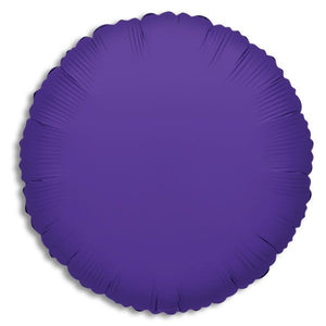 Purple Round Balloon