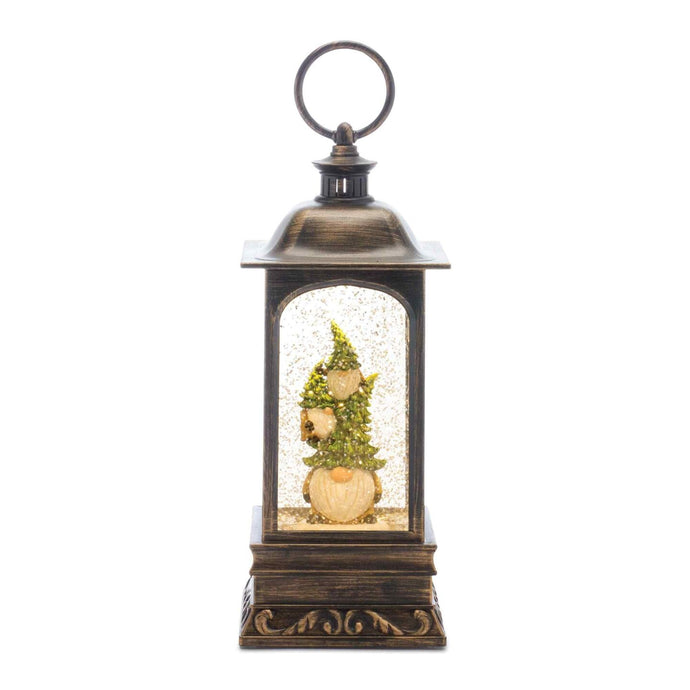 Snow Globe Triple Gnome Stack