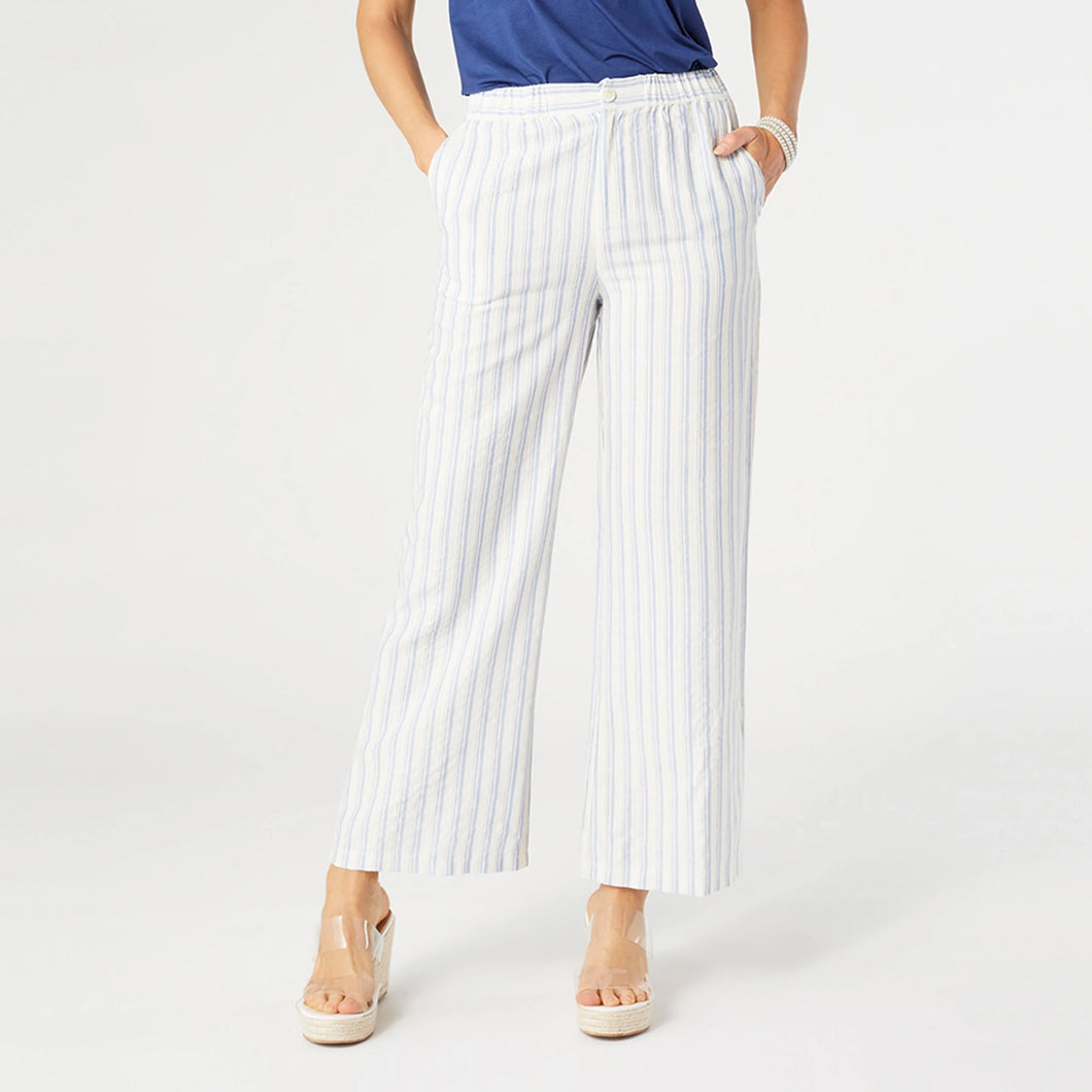 Fallon Wide Leg Striped Pants