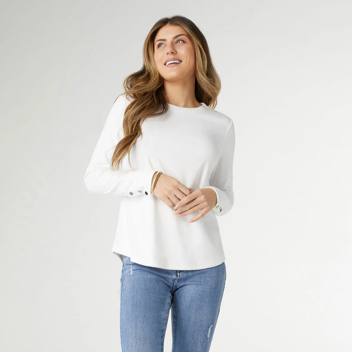Alexis Super Soft Top w Snap Cuff