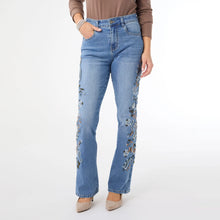 Load image into Gallery viewer, Everstretch Baby Bootcut with Side Embroidery