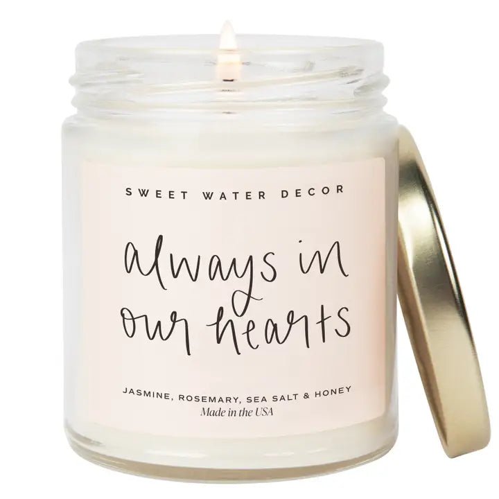 Always In Our Hearts Candle