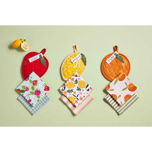 Fruit Pot Holder & Towel Set