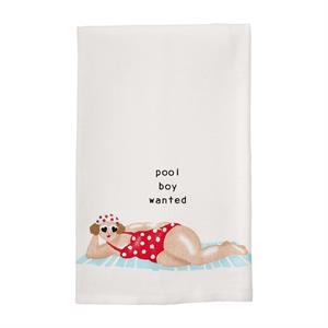 Pool Boy Pool Lady Towel