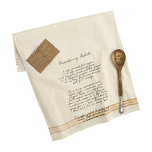 Load image into Gallery viewer, Thanksgiving Recipe Spoon &amp; Towel Set