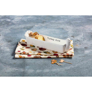 Turkey Cracker Dish & Towel Set