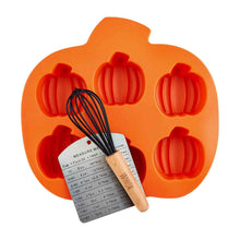 Load image into Gallery viewer, Pumpkin Silicone Baking Set