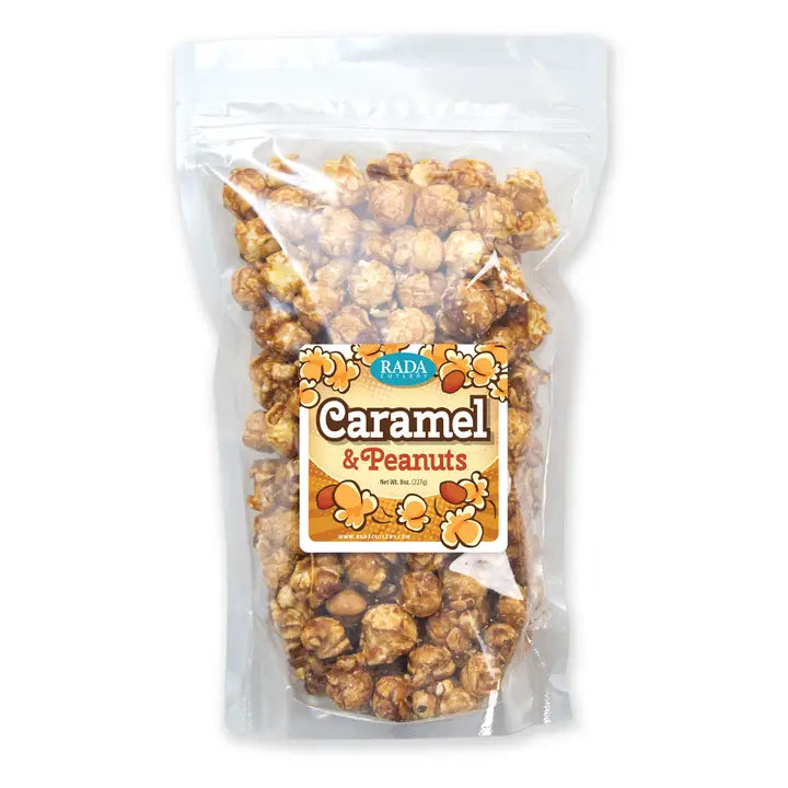 Caramel Peanut Popcorn