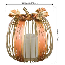 Load image into Gallery viewer, LED Copper Pumpkin Decor