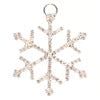 Dainty Snowflake Charm Ornament