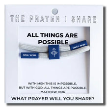 Load image into Gallery viewer, The Prayer I Share Bracelet