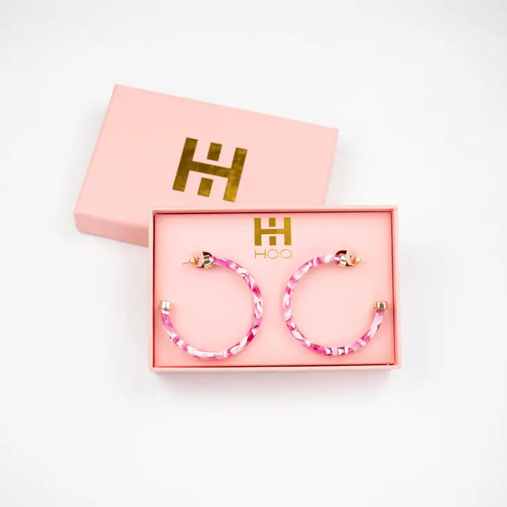 Hoo Hoops - Pink Confetti