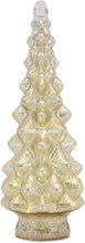 Load image into Gallery viewer, Gold Christmas Tree w Lights - Mercury