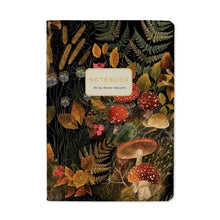 Load image into Gallery viewer, Forest Mushrooms Passport Notebook
