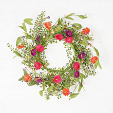 Load image into Gallery viewer, Wreath-Mix Hibiscus with Boxwood