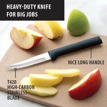 Load image into Gallery viewer, Black Heavy Duty Paring Knife