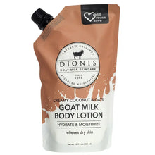 Load image into Gallery viewer, Dionis 16.9 oz. Body Lotion Refill Pouch