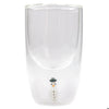 Glass Icon Cup - Snowman