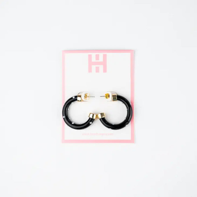 Hoo Hoops Mini - Black w Pearl