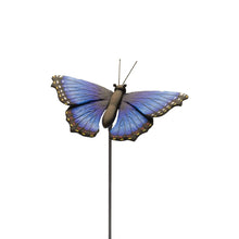 Load image into Gallery viewer, Butterfly Stake 36" - Blue Morpho