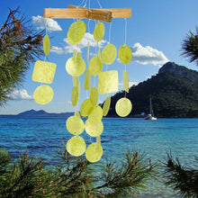 Load image into Gallery viewer, Mini Lime Green Capiz Chime