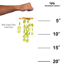 Load image into Gallery viewer, Mini Lime Green Capiz Chime