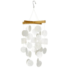 Load image into Gallery viewer, Mini White Capiz Chime