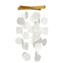 Load image into Gallery viewer, Mini White Capiz Chime