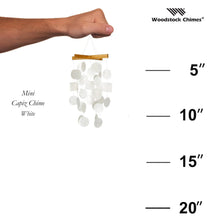 Load image into Gallery viewer, Mini White Capiz Chime