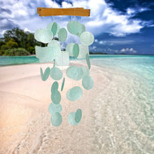 Load image into Gallery viewer, Mini Aqua Capiz Chime