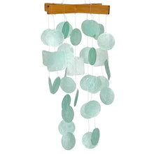 Load image into Gallery viewer, Mini Aqua Capiz Chime