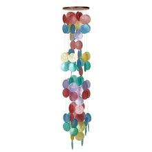 Load image into Gallery viewer, Capiz Waterfall Windchime - Havana
