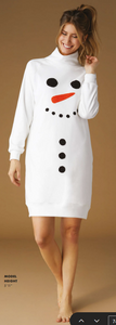 Snug Haven Snowman Dress