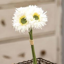 Load image into Gallery viewer, Triple Gerbera Daisy Bouquet, White