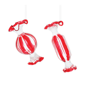 Glass Candy Ornaments