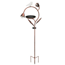 Load image into Gallery viewer, Illuminate Solar Bird Feeder Stake