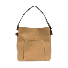 Load image into Gallery viewer, Camel Hobo Coffee Handle Handbag