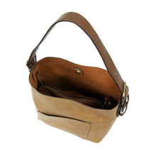 Load image into Gallery viewer, Camel Hobo Coffee Handle Handbag