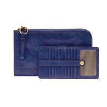 Load image into Gallery viewer, Monaco Blue Karina Convertible Wristlet &amp; Wallet