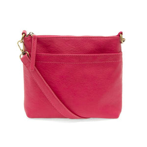 Ruby Pink Layla Top Zip Crossbody