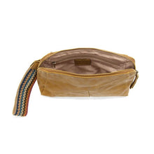 Load image into Gallery viewer, Spicy Mustard Gigi Crossbody with Woven Wrist Strap